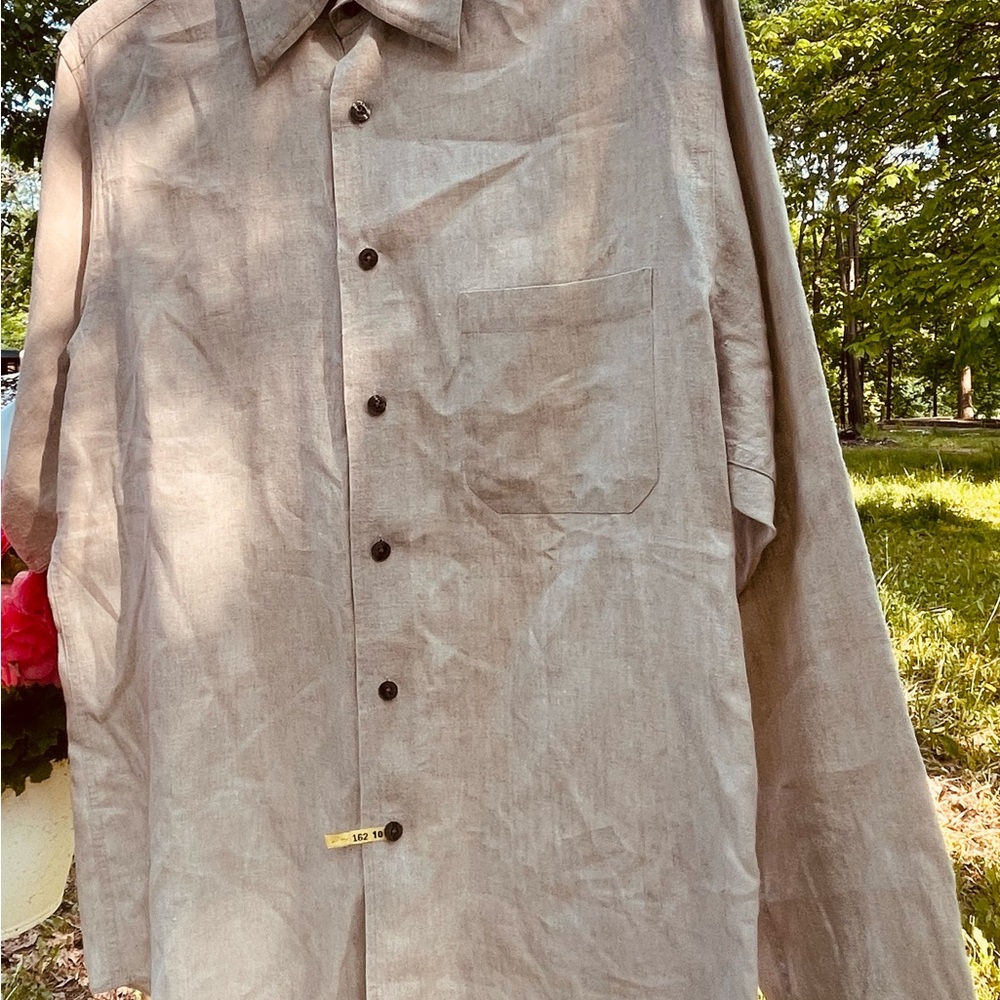 Murano 100%LINEN BUTTON DOWN 👕